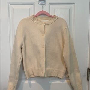 Zara Cream Girl’s Cardigan